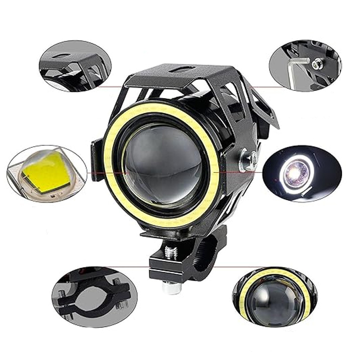 LED Халоген за Мотоциклет - 0301 2БР/К-Т