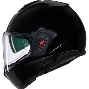 Каска Nolan N120-1 Classico N-Com 301 Black - Гланц ECE 22.06
