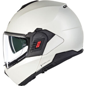 Каска Nolan N120-1 Classico Nobile N-Com 320 White - Гланц ECE 22.06