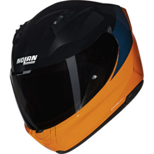 Каска Nolan N60-6 Verniciatura Speciale 342 Orange Black Blue - Гланц ECE 22.06