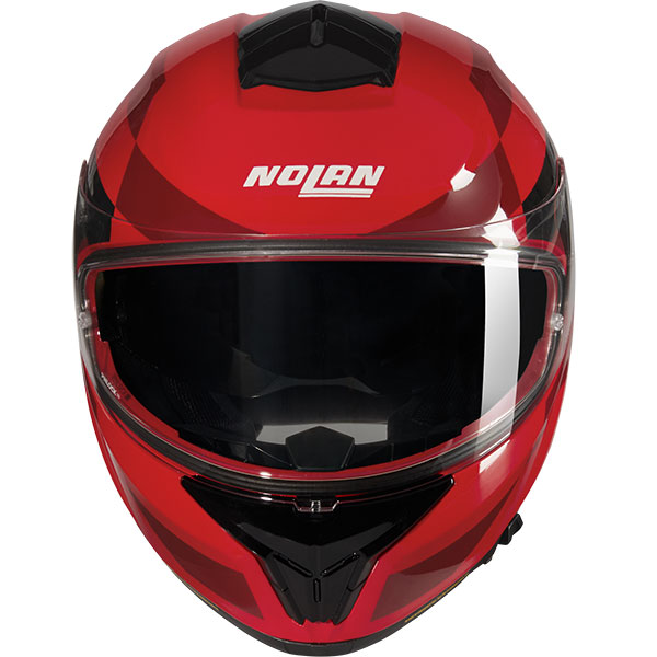 Каска Nolan N80-8 Alfiere N-Com 346 Red Black - Гланц ECE 22.06 - Image 3