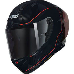 Каска Nolan X-804 RS Ultra Carbon Asso Di Picche 342 Black Red - Гланц ECE 22.06