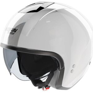 Каска Nolan N20-2 Classico N-Com 305 Metal White - Гланц ECE 22.06