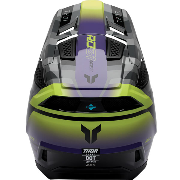 Kаска Thor Fleet Camber - Black Purple ECE 22.06 - Image 3