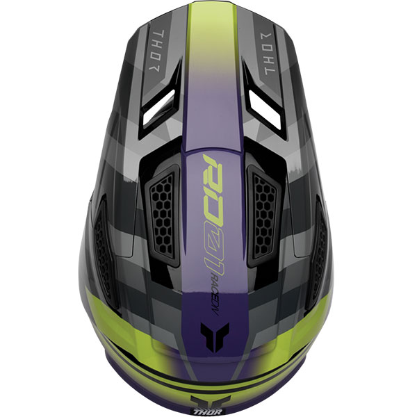 Kаска Thor Fleet Camber - Black Purple ECE 22.06 - Image 4