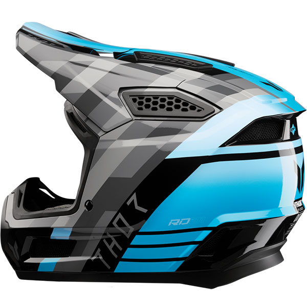 Kаска Thor Fleet Camber - Black Teal ECE 22.06 - Image 2